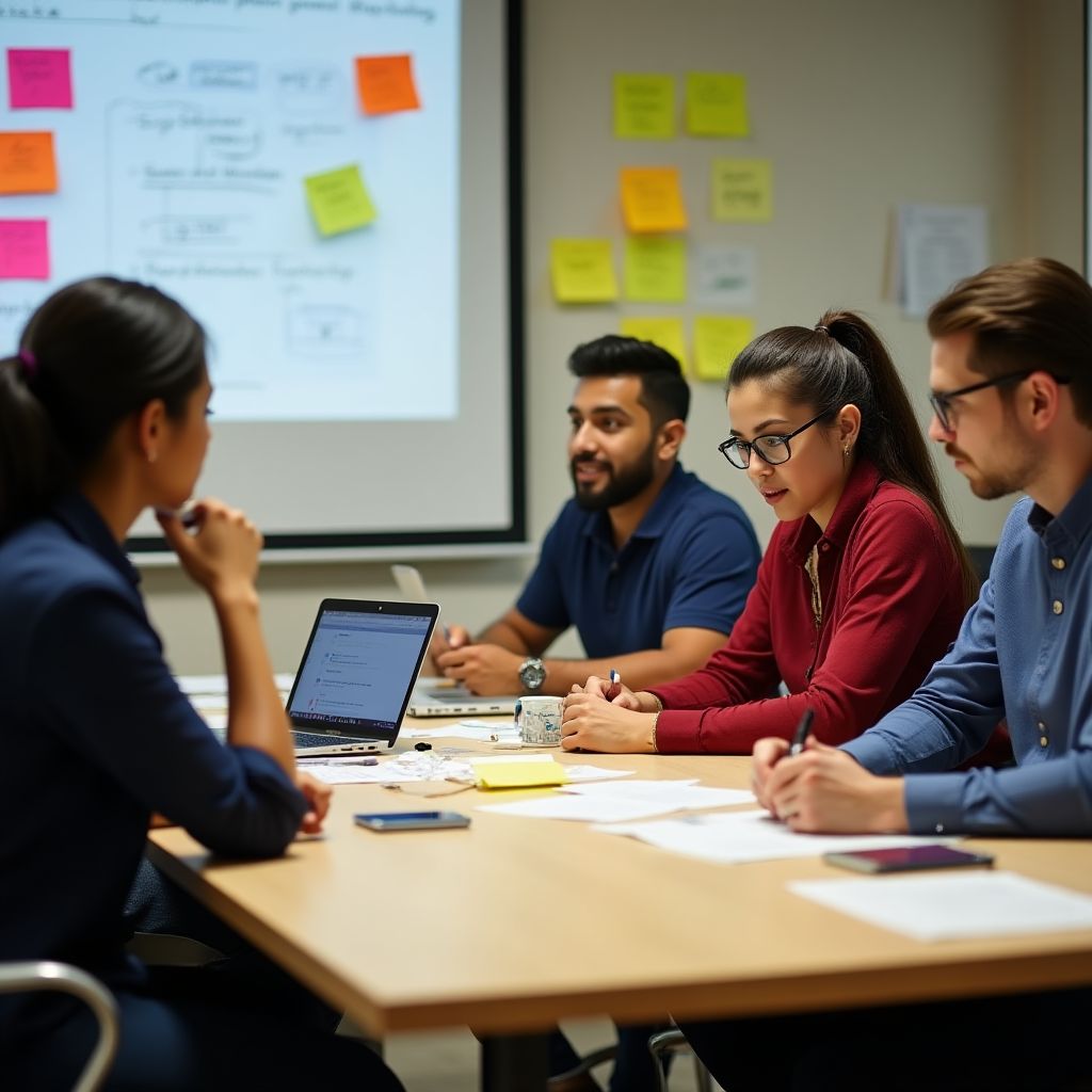 Un taller de capacitación interactivo con profesionales comprometidos.